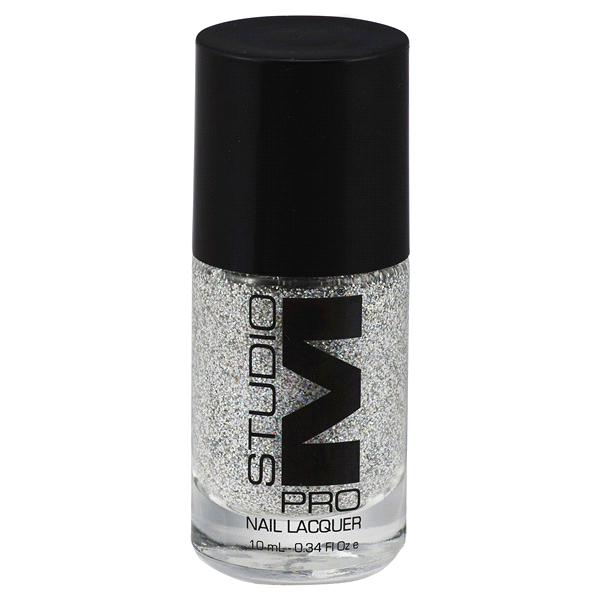 slide 1 of 1, Studio M Pro Nail Lacquer, Disco Ball, 10 ml