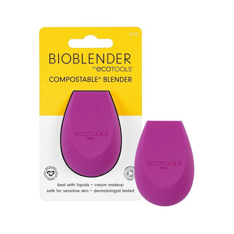 slide 1 of 6, EcoTools Bioblender Makeup Sponge, 1 ct