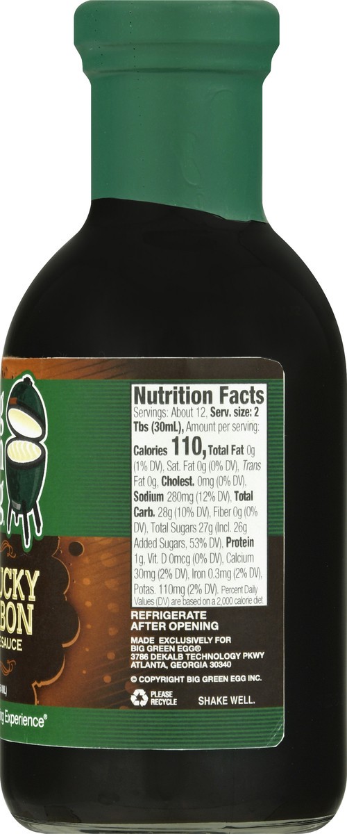 slide 4 of 9, Big Green Egg Kentucky Bourbon BBQ Sauce, 12 oz