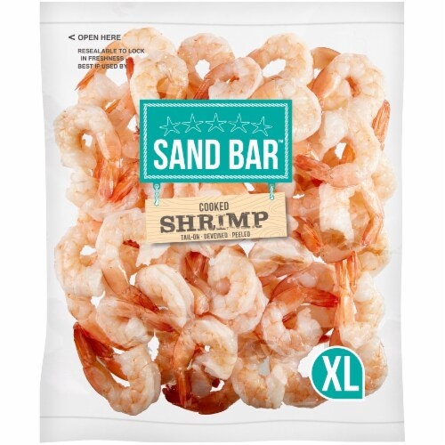 slide 1 of 2, Sand Bar Xl Cooked Frozen Shrimp, 2 lb