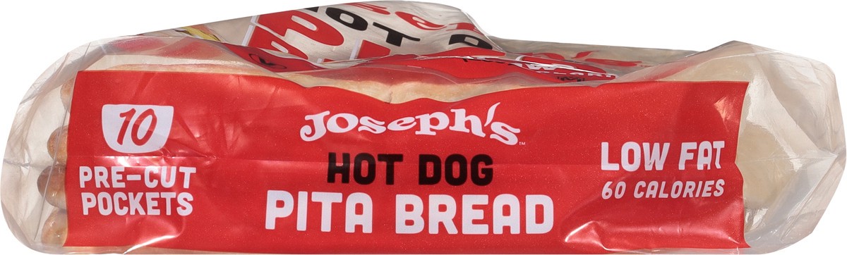 slide 8 of 9, Joseph's Joseph''s Hot Dog Pita Bread, 1 Pack, 5 Count, 10 ct