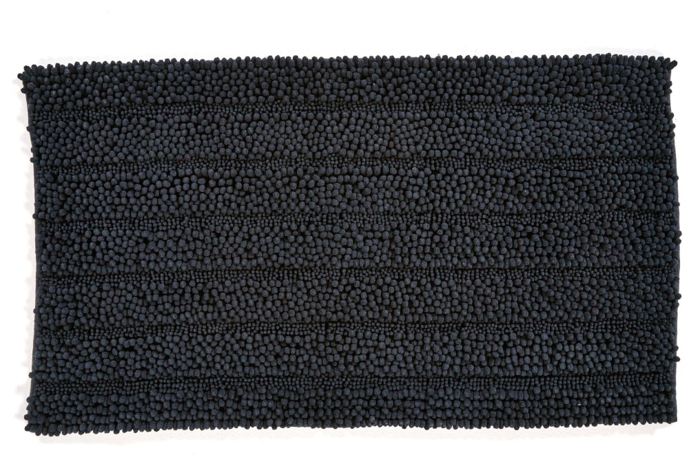 slide 1 of 1, Everyday Living Spaghetti Accent Rug - Jet Black, 22 in x 40 in