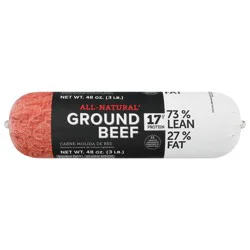 Tyson All-Natural Ground Beef 48 oz