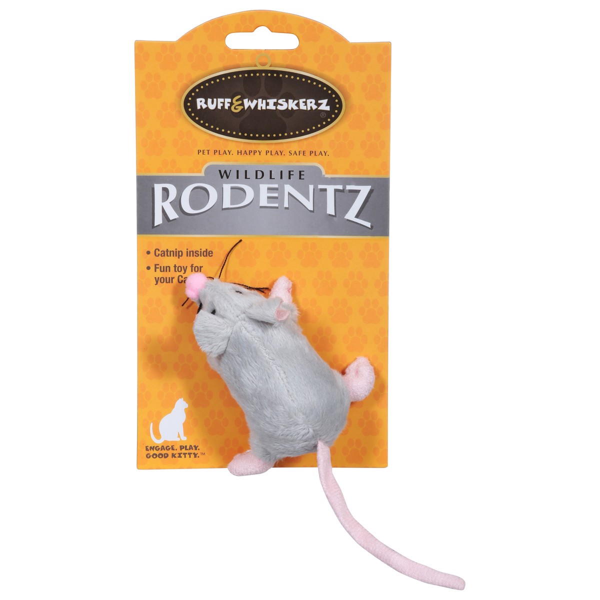 slide 1 of 2, Ruff & Whiskerz Rodentz Wildlife Cat Toy 1 ea, 1 ct