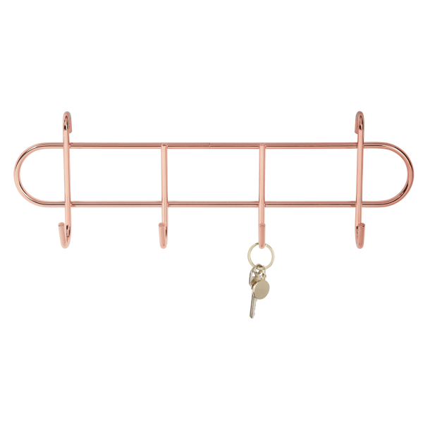 slide 1 of 1, Realspace Rose Gold Wire Hanging Organizer System, Accesory Hook, 1 ct