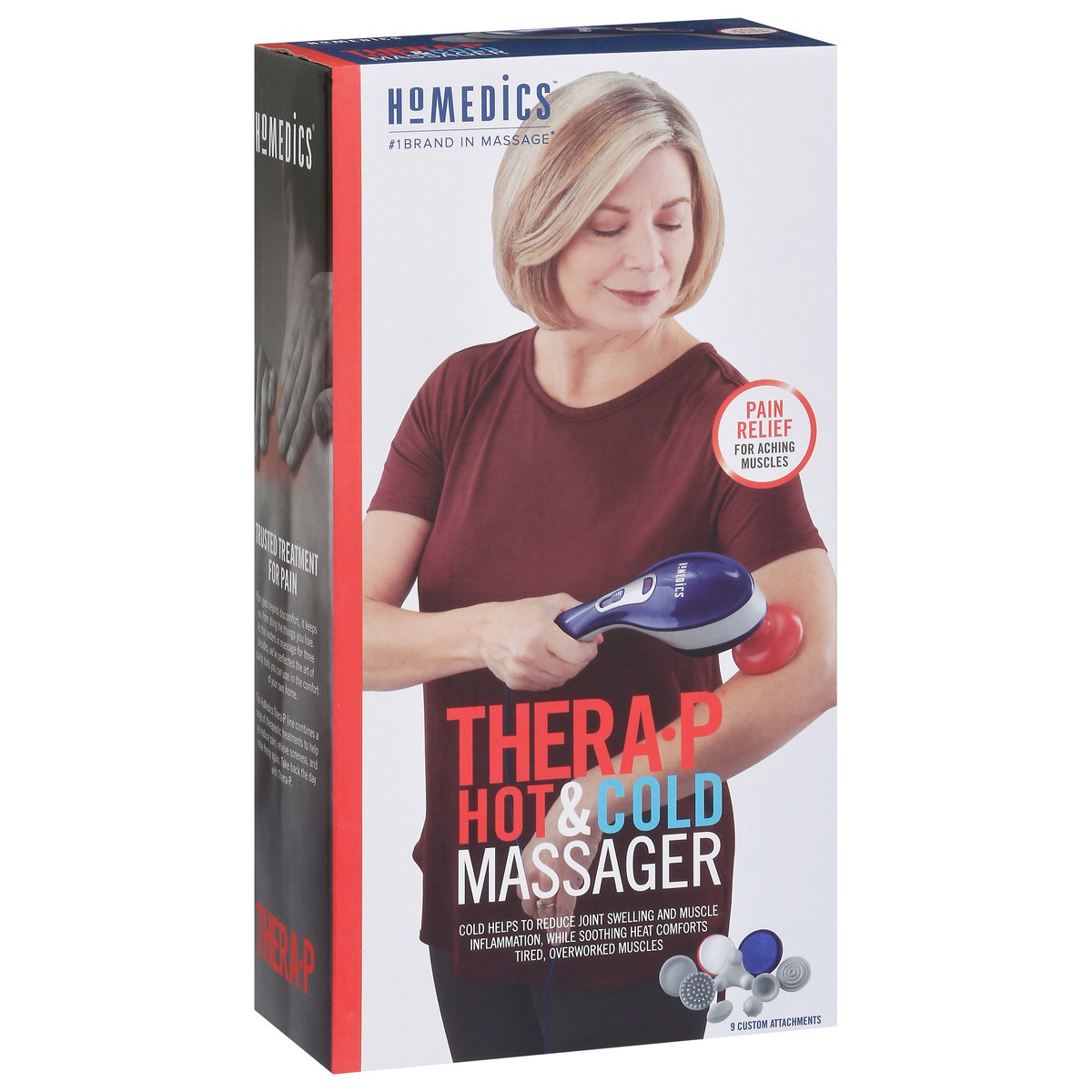 slide 13 of 15, HoMedics Thera-P Hot & Cold Massager 1 ea, 1 ct