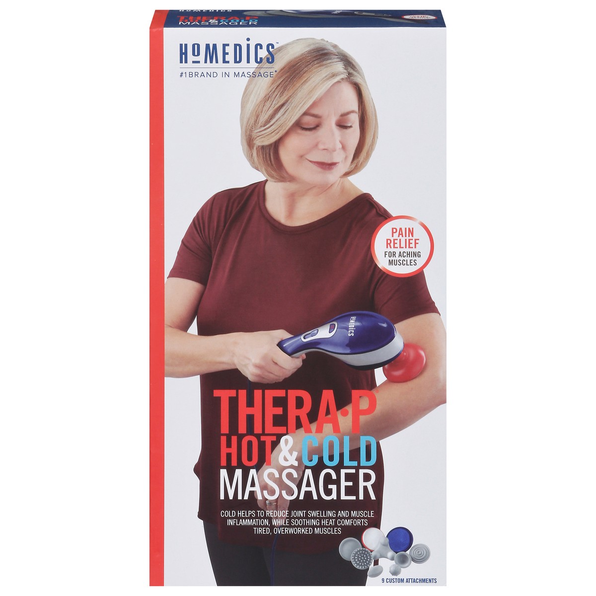 slide 5 of 15, HoMedics Thera-P Hot & Cold Massager 1 ea, 1 ct