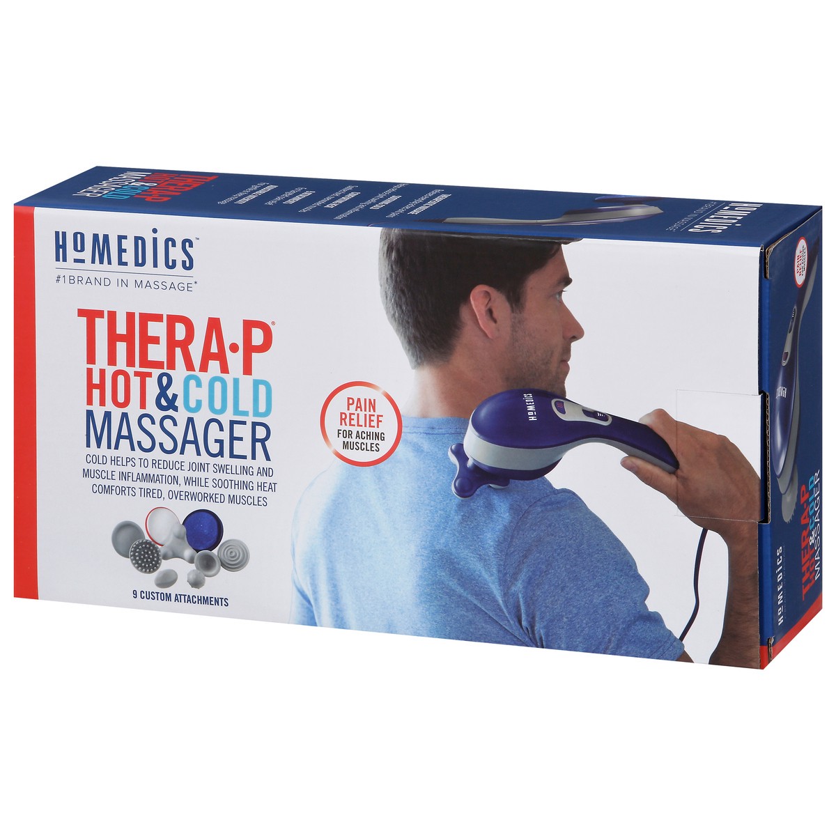 slide 10 of 15, HoMedics Thera-P Hot & Cold Massager 1 ea, 1 ct