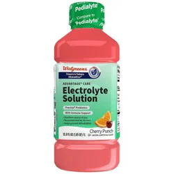 Walgreens Pediatric Electrolyte Oral Maintenance Solution Cherry Punch
