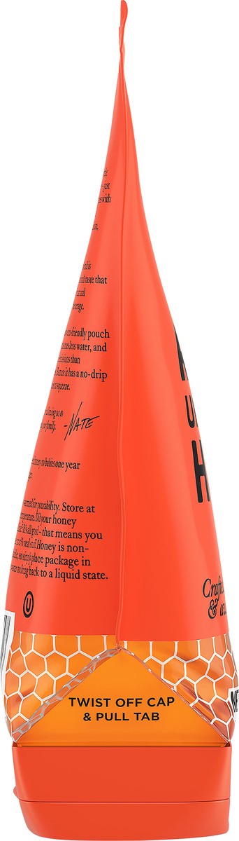 slide 4 of 9, Nature Nate's Honey Co. Nature Nate's 100% Pure Raw & Unfiltered Honey Squeeze Pouch, 14 oz