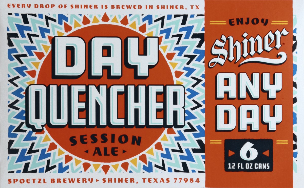 slide 5 of 6, Shiner Day Qu 6 Pk 12 Oz, 6 ct; 12 oz