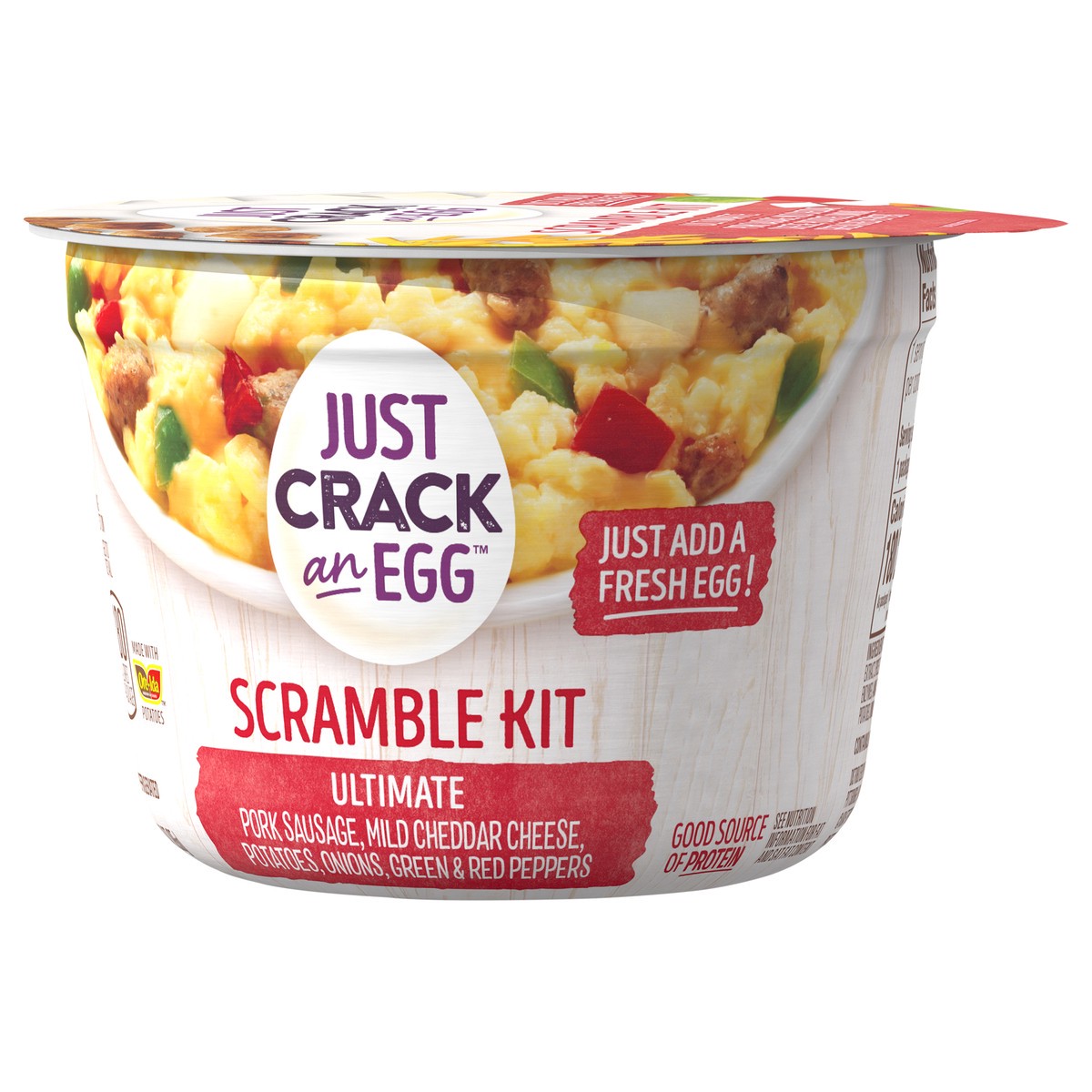 slide 9 of 9, Ore-Ida Just Crack An Egg Ultimate Scramble Breakfast Bowl Kit - 3oz, 3 oz