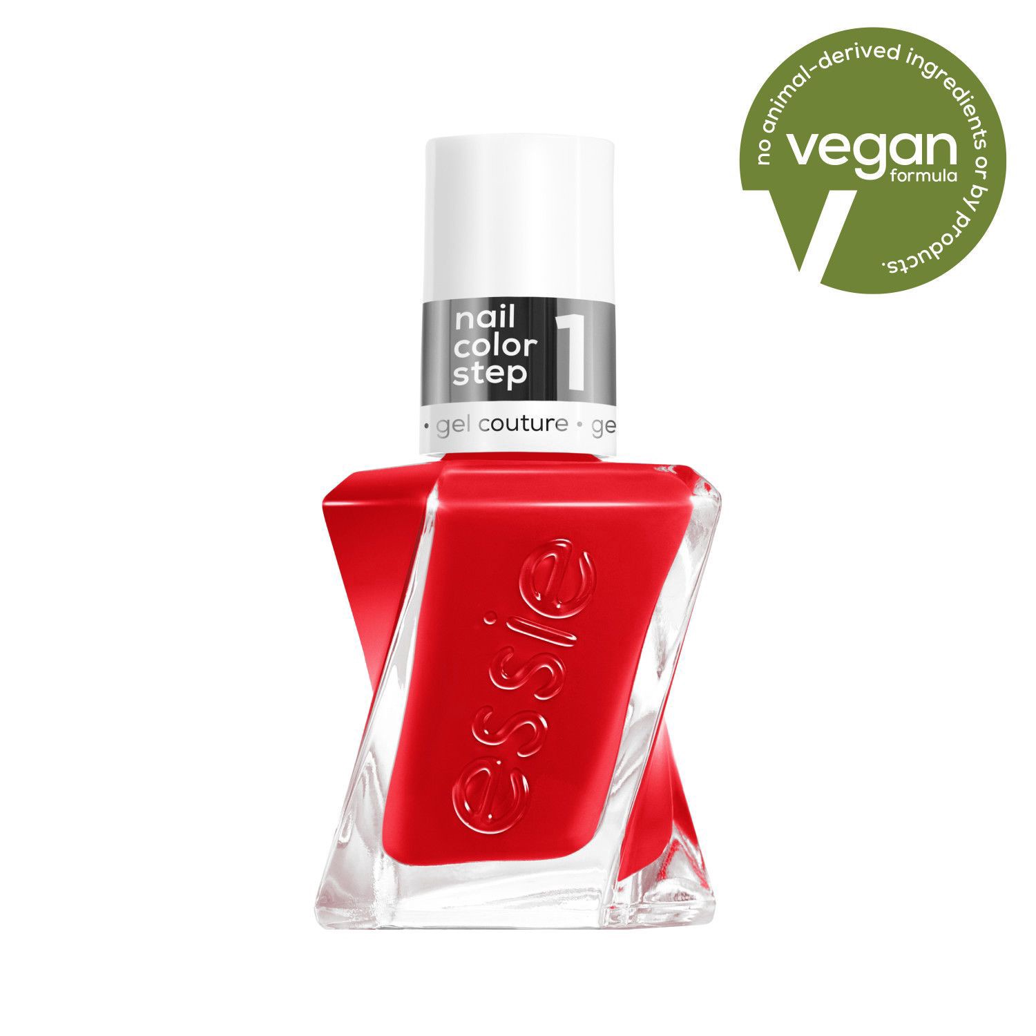 slide 1 of 5, essie gel couture Gel-Like Nail Polish, Longwear, Vegan Formula, 0.46 fl oz