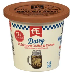 AE Dairy Whole Milk Cold Brew Coffee & Cream Yogurt 5.3 oz