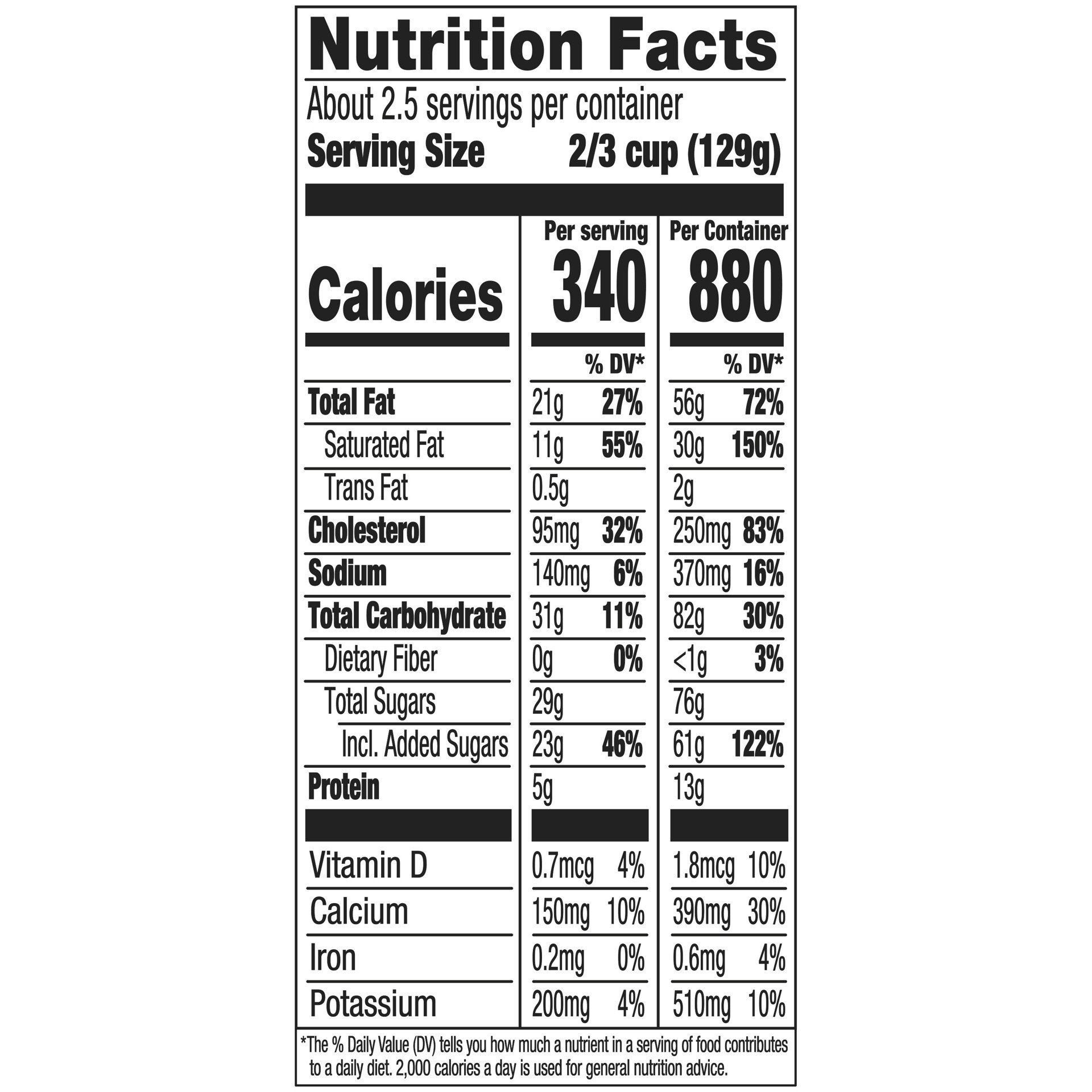 slide 3 of 5, Häagen-Dazs Vanilla Caramel Pecan Ice Cream, 14oz, 14 fl oz