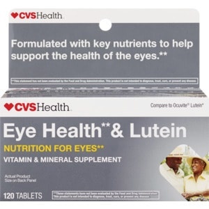 slide 1 of 1, CVS Health Eye Health And Lutein Tablets, 120 ct