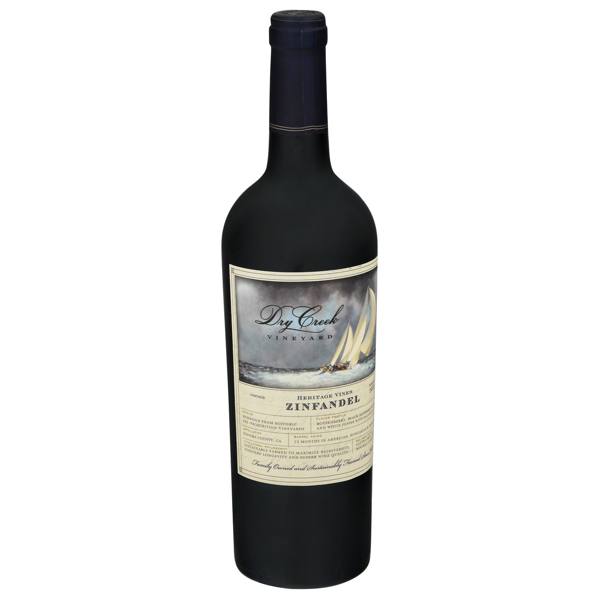 slide 3 of 9, Dry Creek Vineyard Heritage Zinfandel, 750 ml
