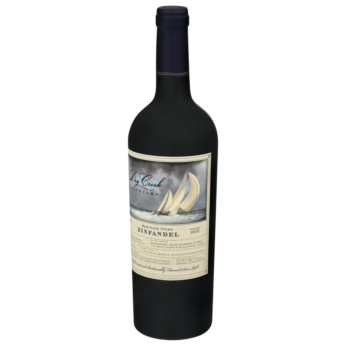slide 5 of 9, Dry Creek Vineyard Heritage Zinfandel, 750 ml