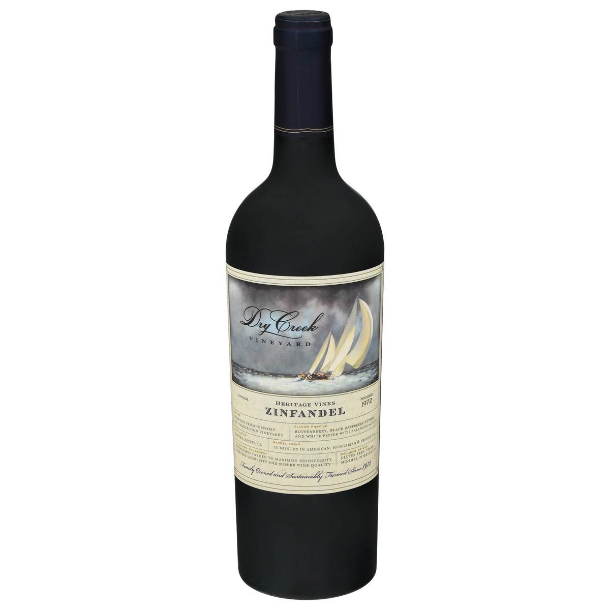 slide 6 of 9, Dry Creek Vineyard Heritage Zinfandel, 750 ml