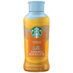 Starbucks Discoveries Caramel Macchiato Lite Coffee Drink - 40 oz