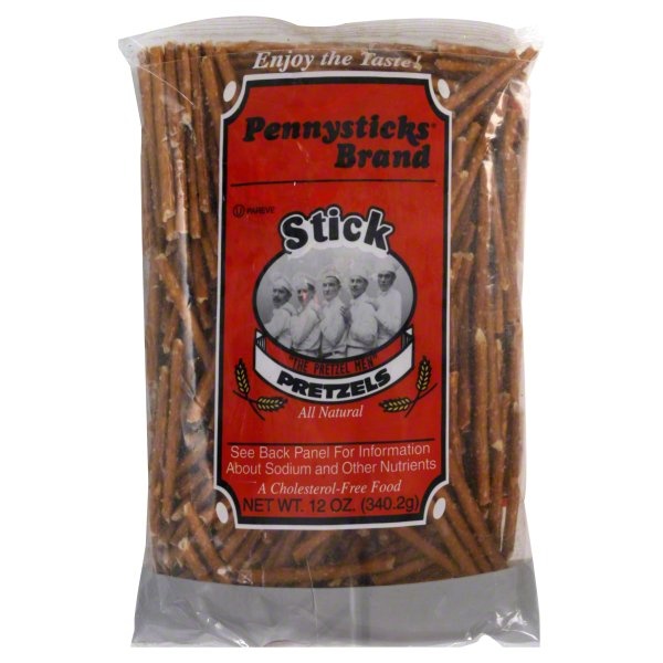 slide 1 of 1, Pennysticks Stick Pretzel, 12 oz