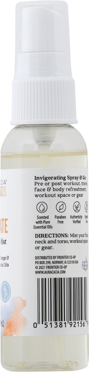 slide 3 of 9, Aura Cacia Motivate Workout Mist, 2 fl oz