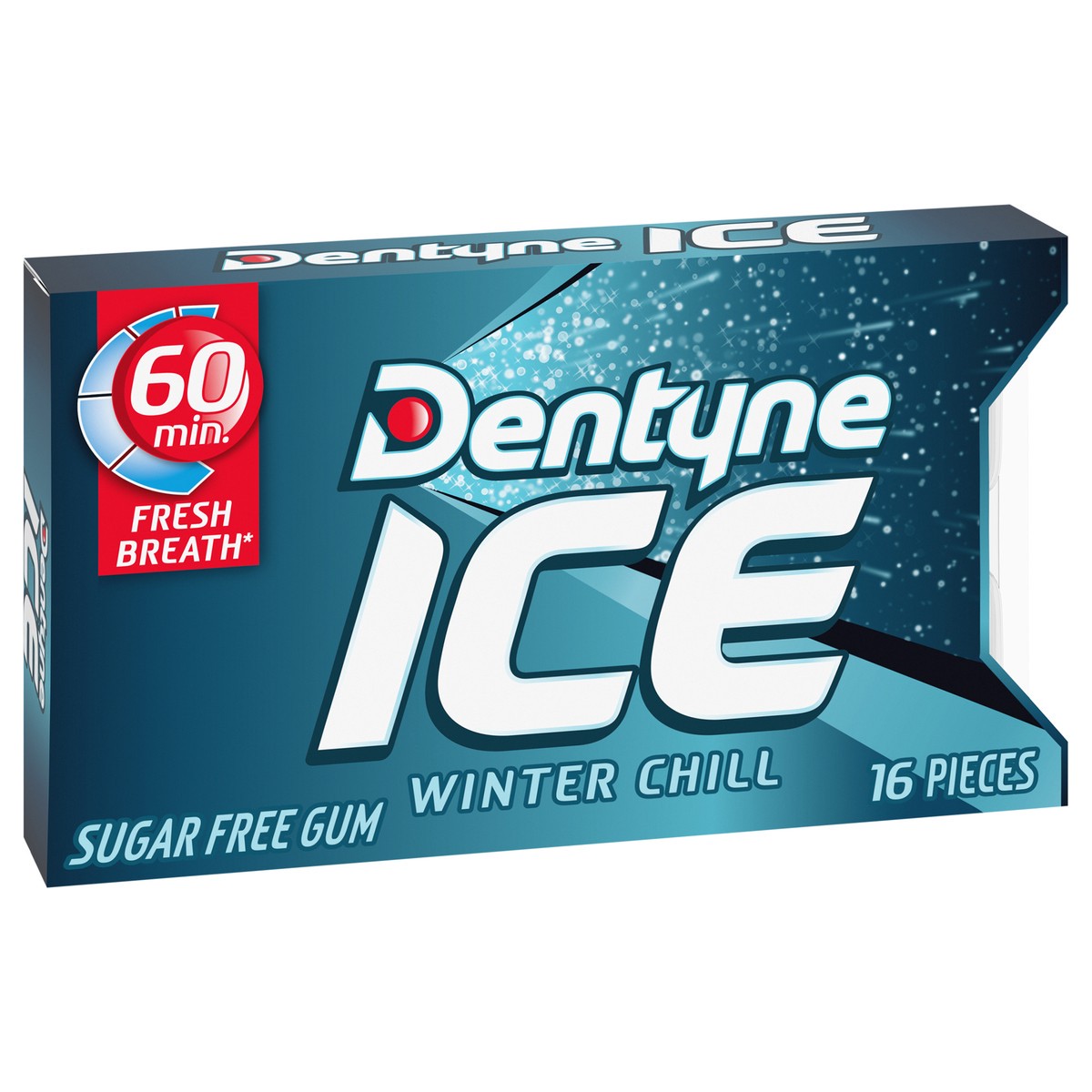 slide 5 of 9, Dentyne Ice Winter Chill Sugar Free Gum, 16 Piece Pack, 16 ct