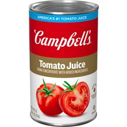 Campbell's 100% Tomato Juice, 46 fl oz Can