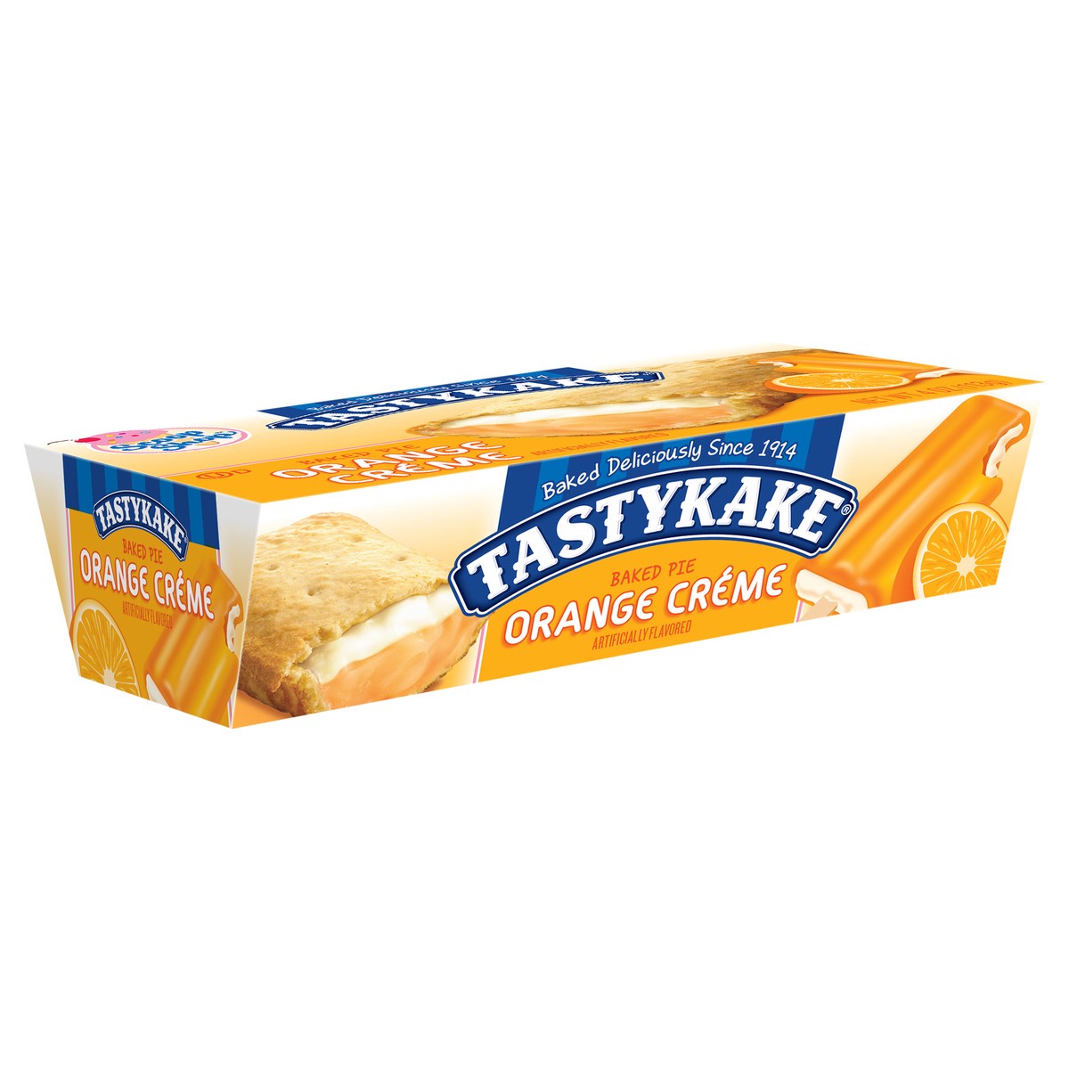 slide 8 of 9, Tastykake Orange Creme Baked Pie 4 oz, 4 oz