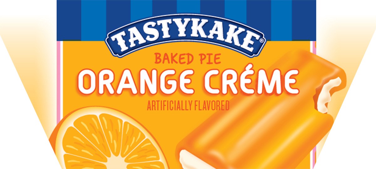 slide 3 of 9, Tastykake Orange Creme Baked Pie 4 oz, 4 oz