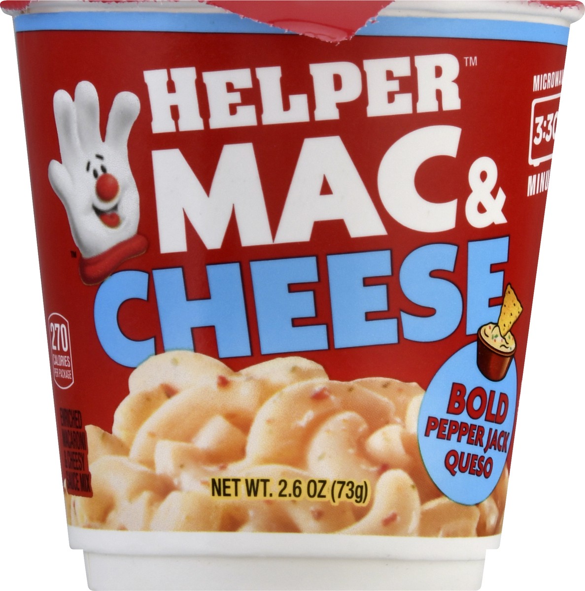 slide 8 of 9, Helper Bold Pepper Jack Queso Mac & Cheese 2.6 oz, 2.6 oz