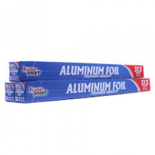 slide 1 of 1, Home Smart Heavy Duty Aluminum Foil, 37.5 ft