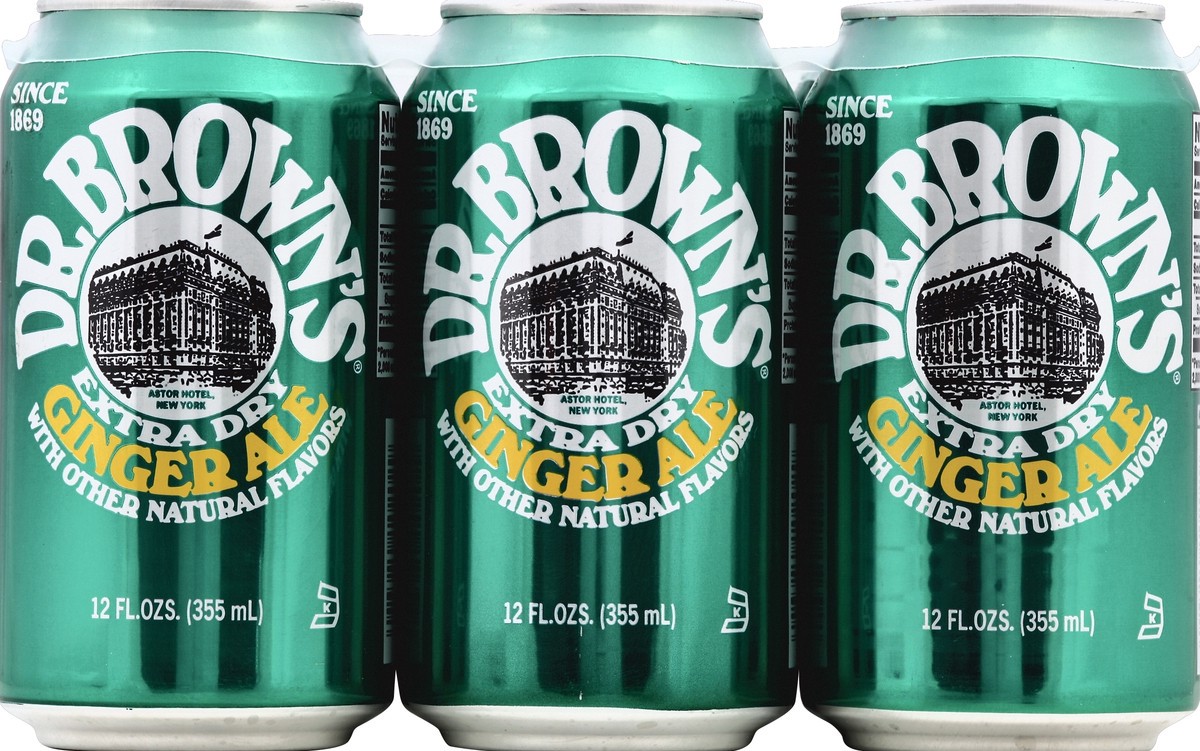 slide 1 of 4, Dr. Brown's Soda - 6 ct, 12 oz