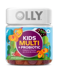 Olly Kid's Multi + Probiotic Gummies, Chewable Vitamin, Berry Punch