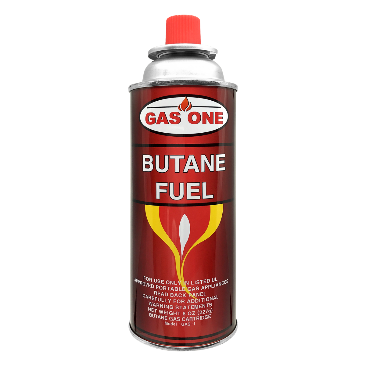 slide 1 of 1, Gas One Butane Fuel Canister, 8 oz