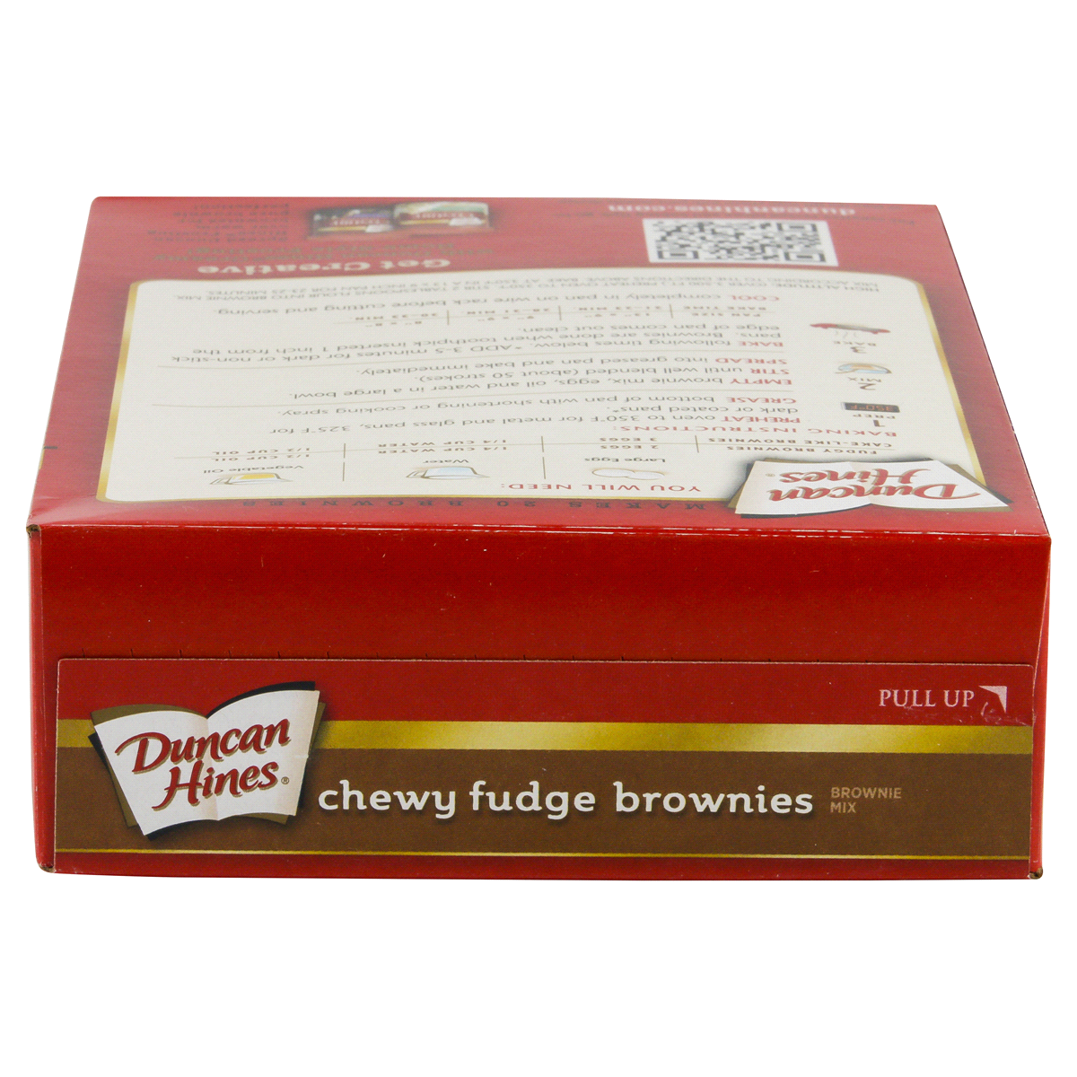 slide 4 of 6, Duncan Hines Brownie Mix Chewy Fudge Family Size, 19.95 oz
