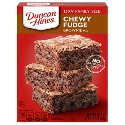 Duncan Hines Family Size Chewy Fudge Brownie Mix, 18.3 oz.
