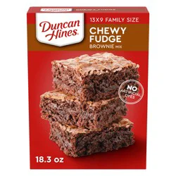 Duncan Hines Family Size Chewy Fudge Brownie Mix, 18.3 oz.