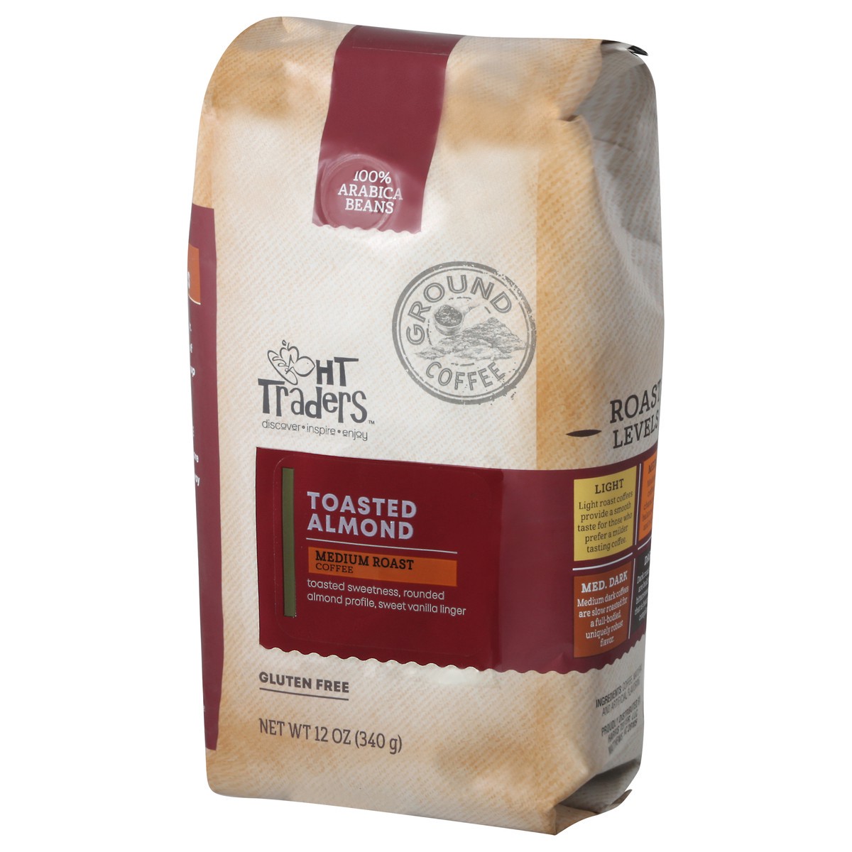 slide 6 of 9, Harris Teeter Trader Coffee Toastd Almond, 1 ct