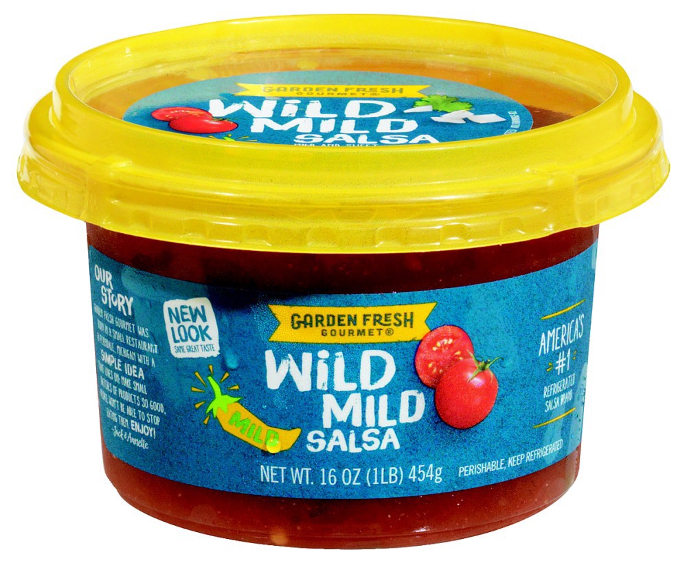 slide 2 of 4, Garden Fresh Gourmet Wild Mild Salsa, 16 oz