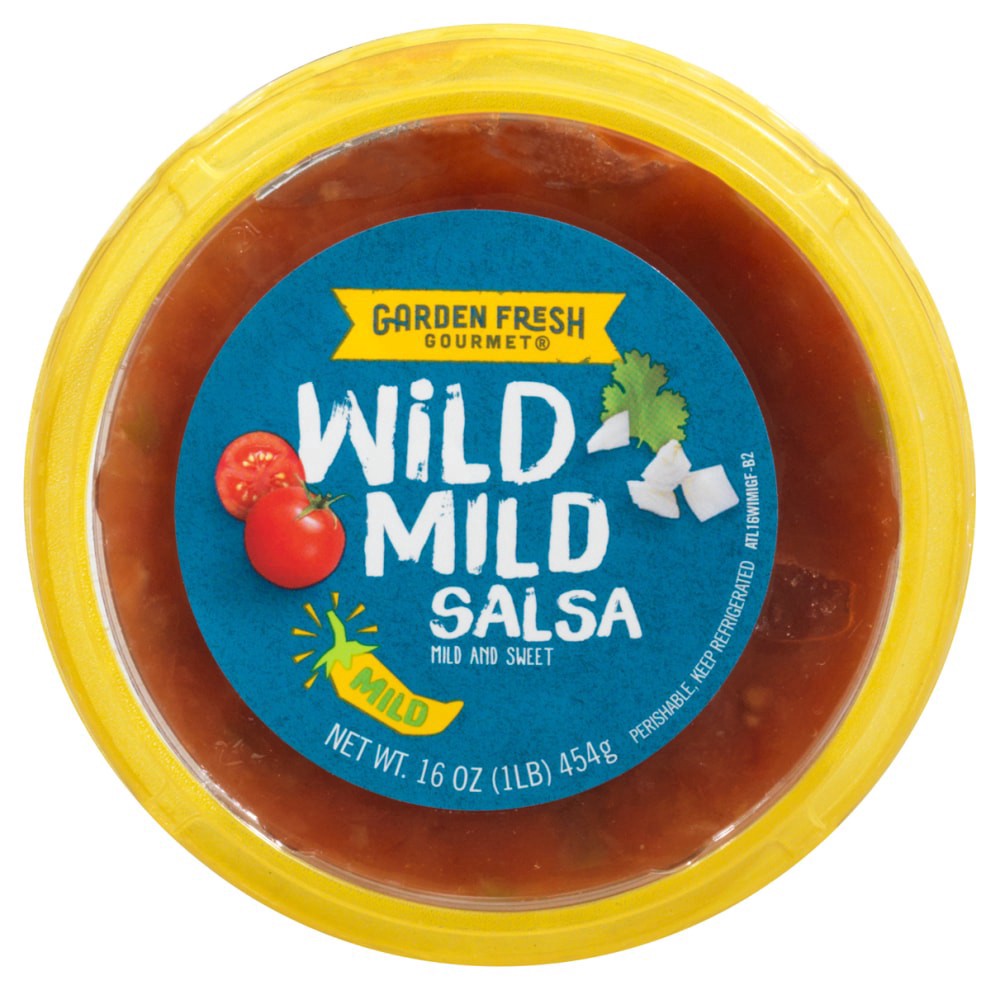 slide 3 of 4, Garden Fresh Gourmet Wild Mild Salsa, 16 oz