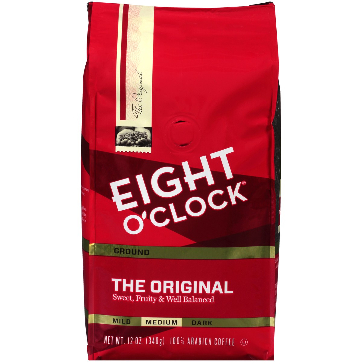 slide 1 of 4, Eight O'Clock Coffee Eight O'Clock The Original Medium Ground Coffee 12 oz. Bag, 12 oz