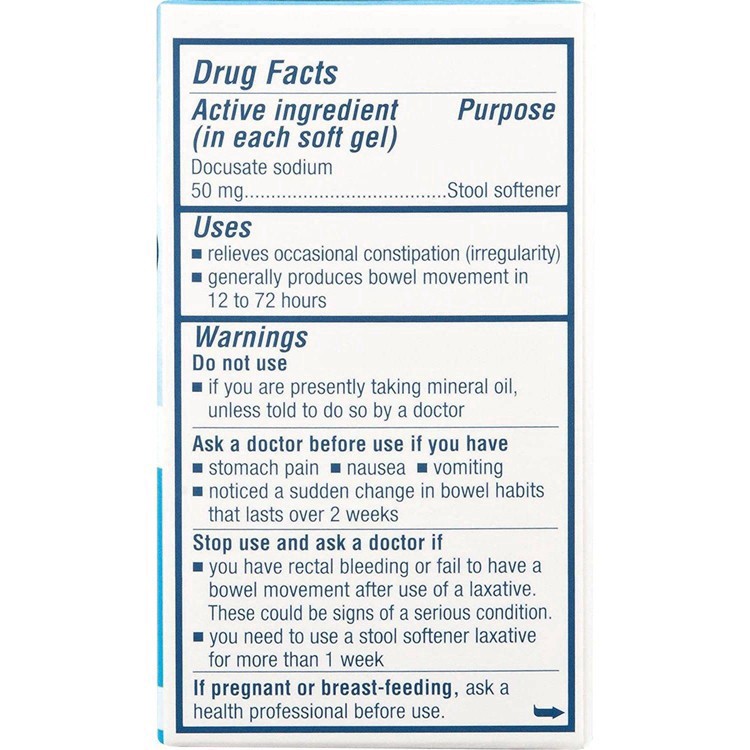 slide 30 of 31, Colace Clear Soft Gels - 28ct, 28 ct