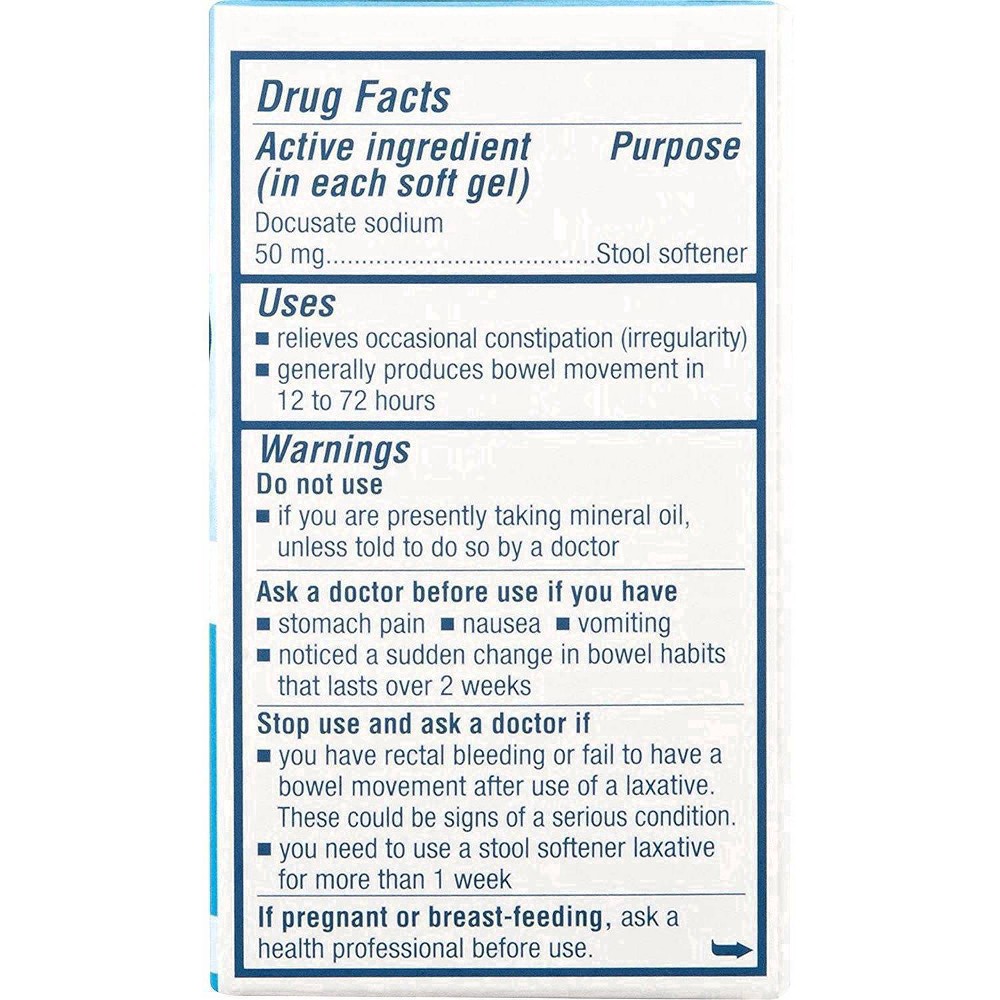 slide 29 of 31, Colace Clear Soft Gels - 28ct, 28 ct