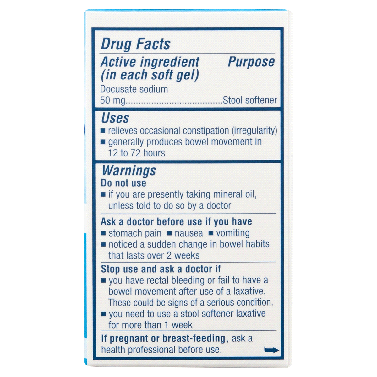 slide 15 of 31, Colace Clear Soft Gels - 28ct, 28 ct