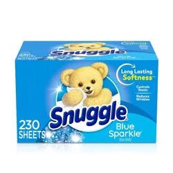 Snuggle Blue Sparkle Dryer Sheets 230 Each