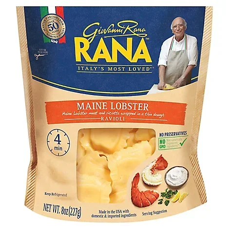 slide 1 of 3, Rana Giovanni Rana Maine Lobster Ravioli, 8 oz