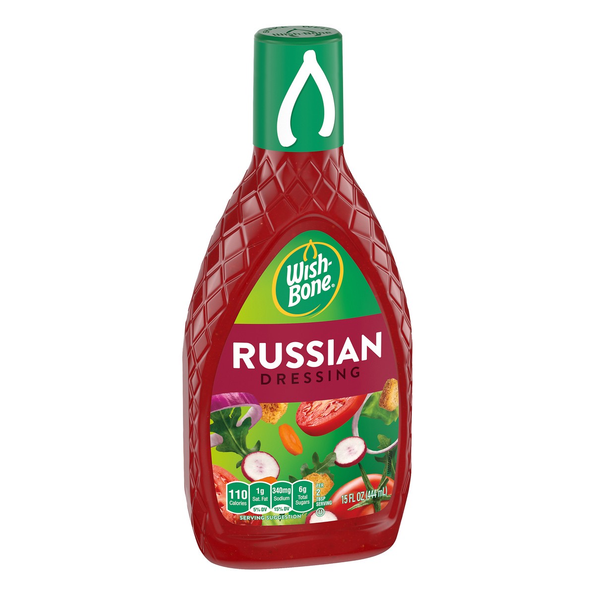 slide 12 of 12, Wish-Bone Russian Salad Dressing, 15 fl. oz., 15 fl oz