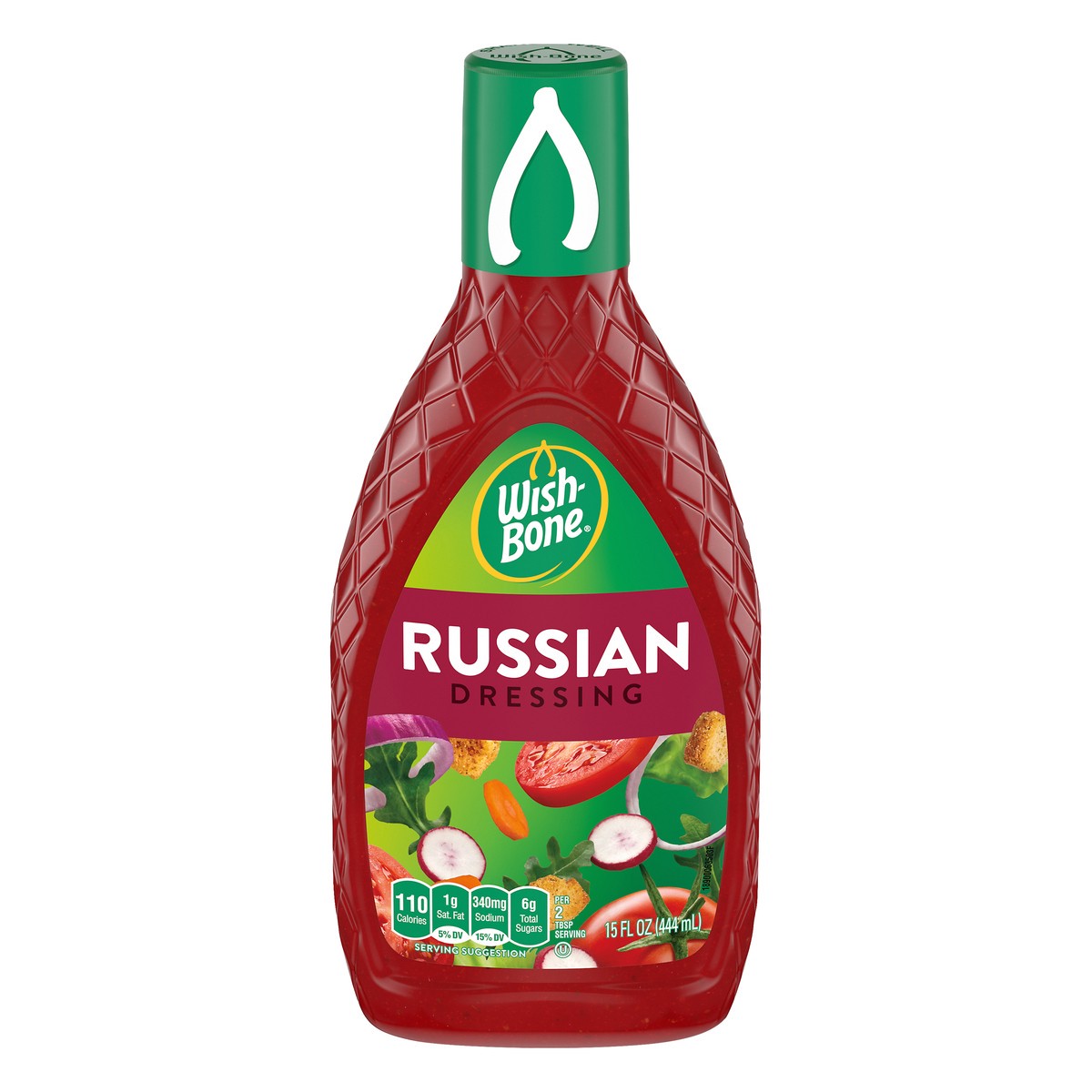slide 2 of 12, Wish-Bone Russian Salad Dressing, 15 fl. oz., 15 fl oz