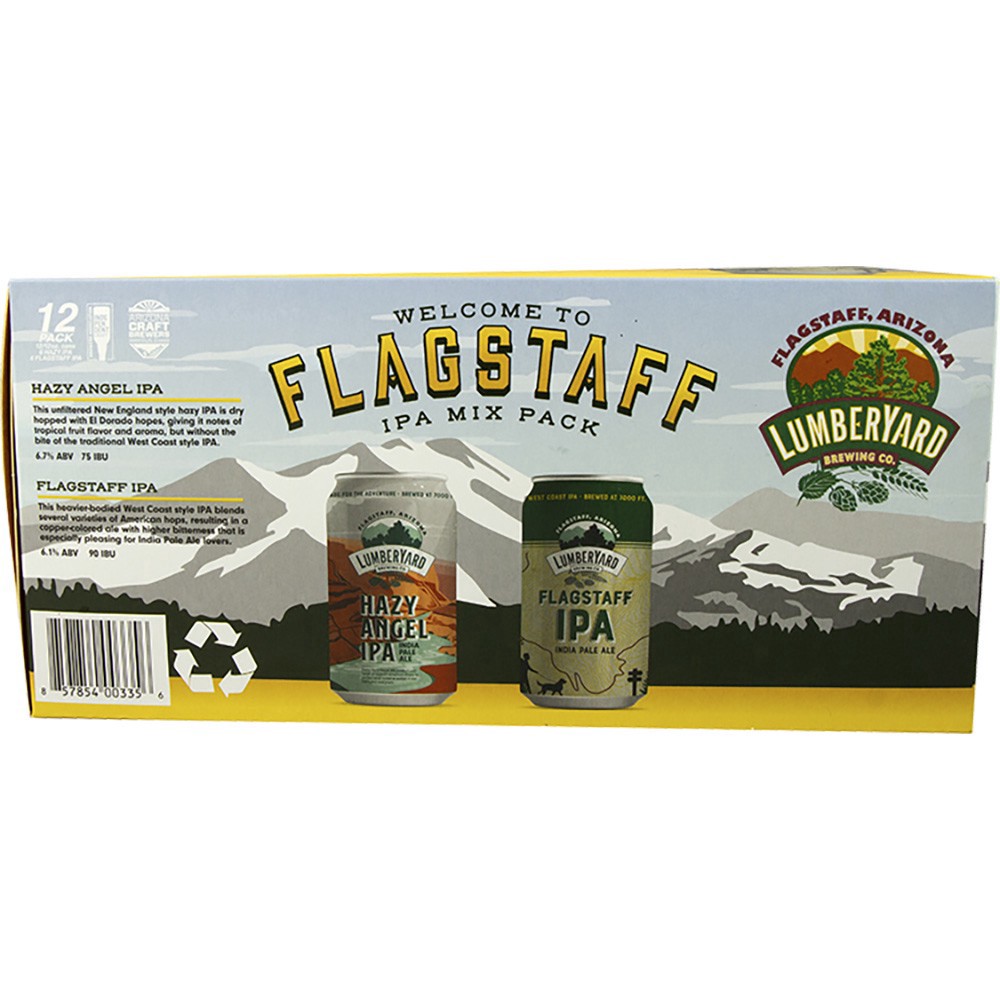 slide 1 of 1, Lumberyard Welcome To Flagstaff, 12 ct; 12 oz
